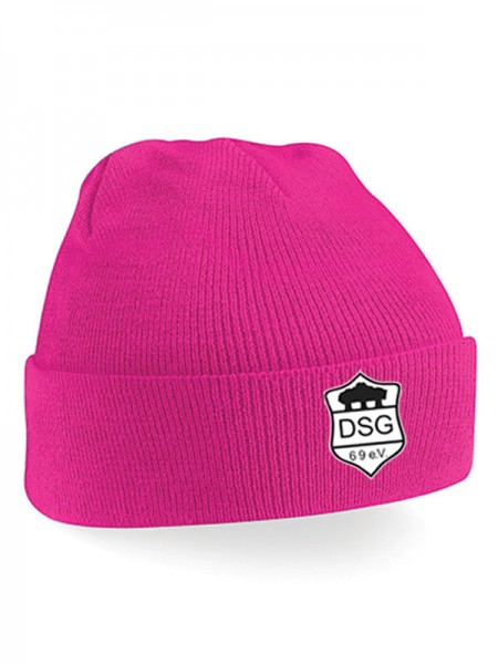 DSG Junior Cuffed Beanie pink