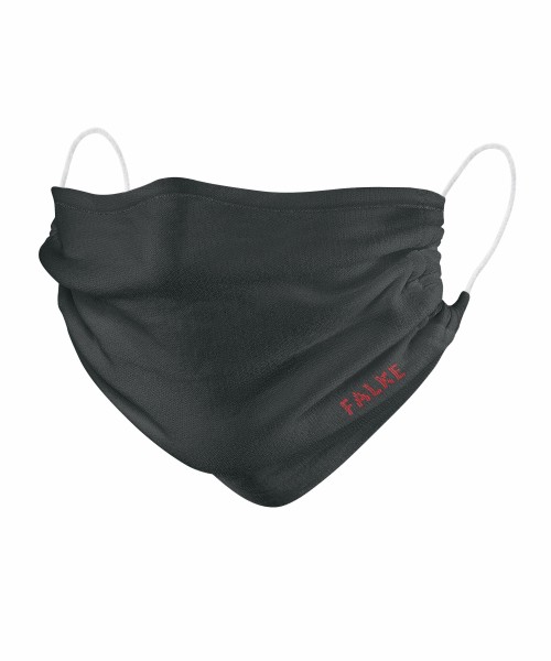 FALKE 2-Pack Unisex Mund-Nasen-Maske anthrazit
