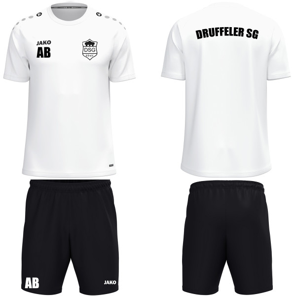 JAKO DSG Kinder Set T-Shirt One & Short One inkl. Initialen/Nummer