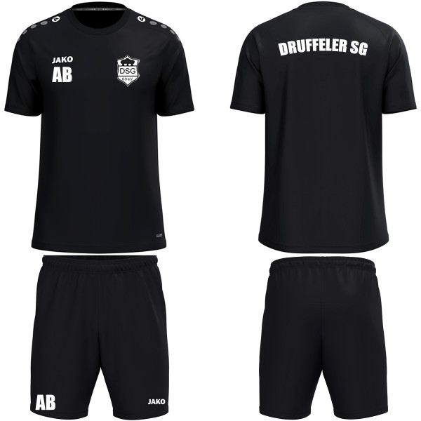 JAKO DSG Kinder Set T-Shirt One & Short One inkl. Initialen/Nummer